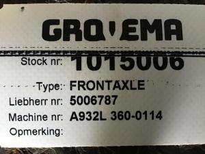 Liebherr Vorderachse